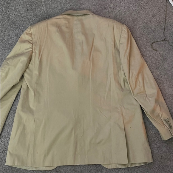 Beige Suit Jacket and Pants Set - Picture 3 of 3